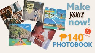 PAANO GUMAWA NG PHOTOBOOK? [₱140 voucher via Shopee| Step-by-step guide editing & check-out]