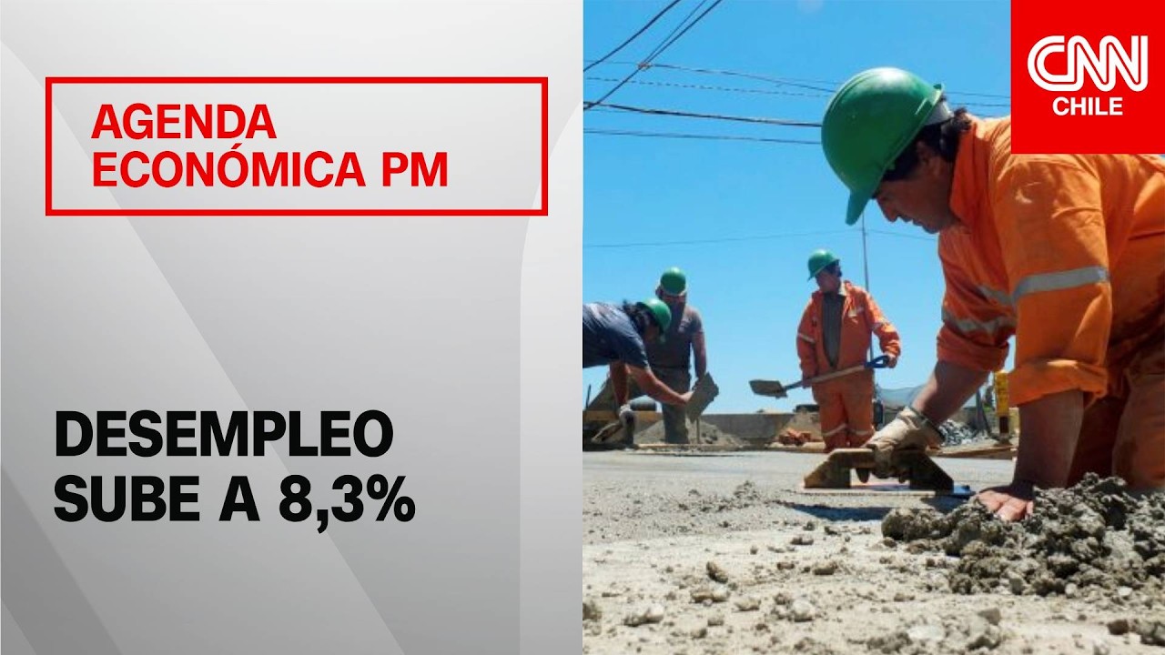 Desempleo sube a 8,3% por alza en la fuerza de trabajo