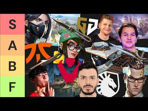 The ULTIMATE Valorant Tier List (RANKING EVERYTHING)