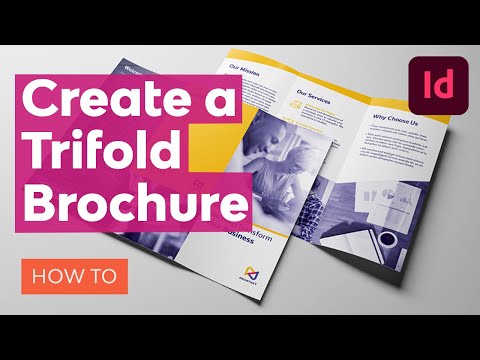 How To Make A Trifold Brochure Pamphlet Template | Envato Tuts+