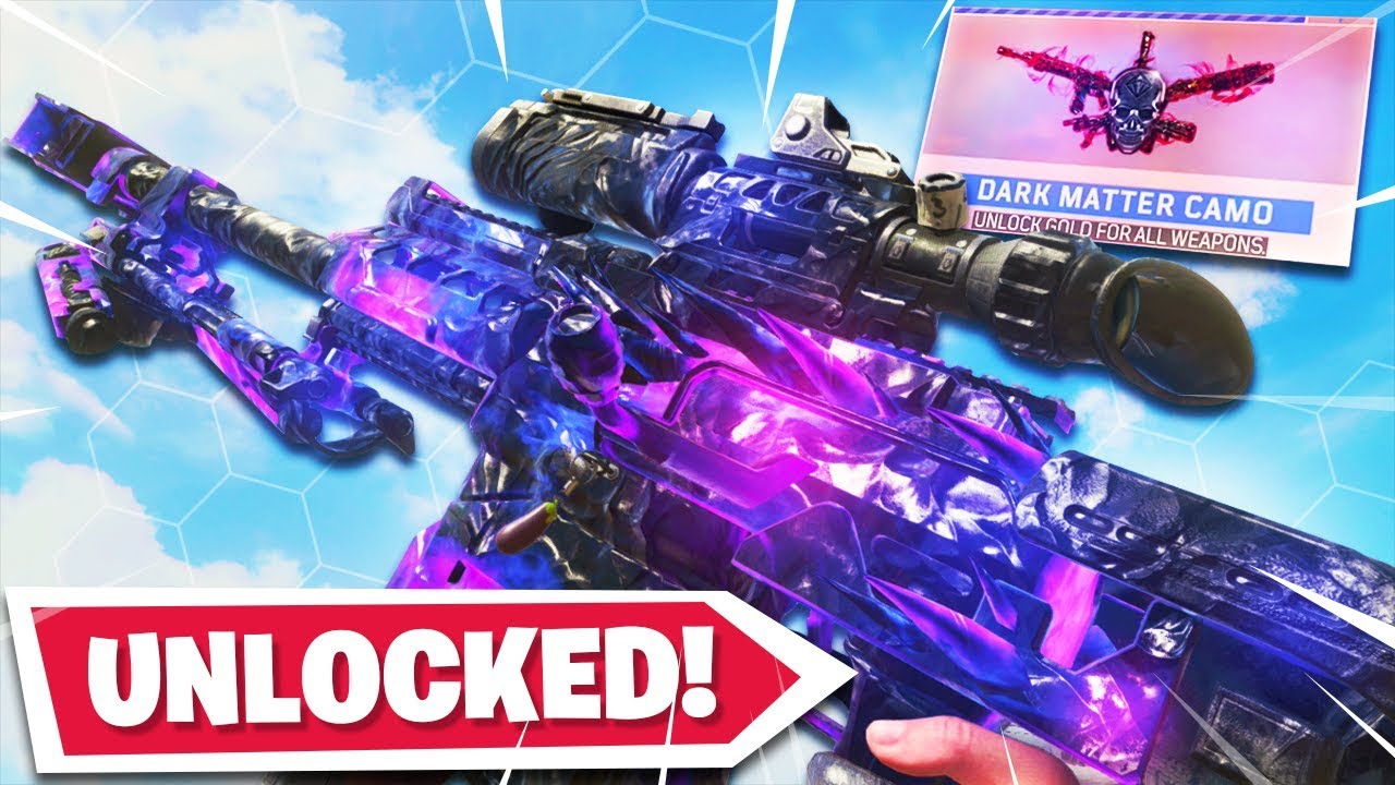 UNLOCKING DARK MATTER on Black Ops 4 in 2020... (i suck) - YouTube
