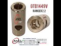 Mancal Radial Modelo GTD14 GTD1449V  FORD RANGER 2.2 TRANSIT - 158CV (11) 3656-7770 ANELKAR