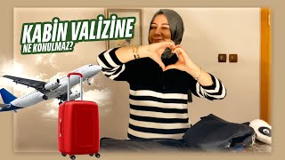 Kabin Valizine Ne Konulmaz | YASAK OLANLAR | Valizimi Birlikte Hazırlıyoruz