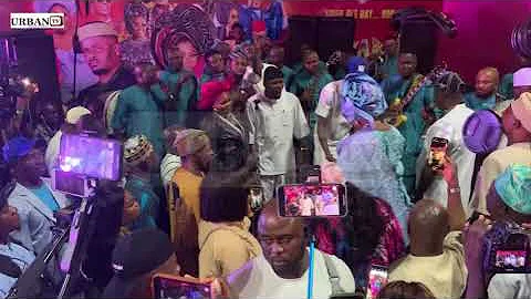 WATCH!!! ENIOLA AJAO SECOND OUTFIT ENTRANCE AT HER MOVIE PREMIERE OWANBA THIEVES MOVIE