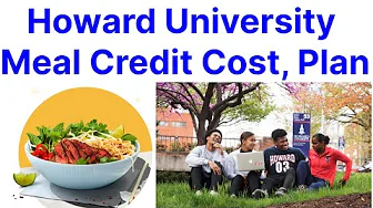Howard University Meal Credit Cost, Plan Price thumbnail