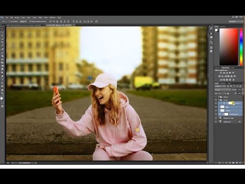 How To Blur Backgrounds In Photoshop - Depth of Field Effect Using Lens Blur & Filter Glow Effect