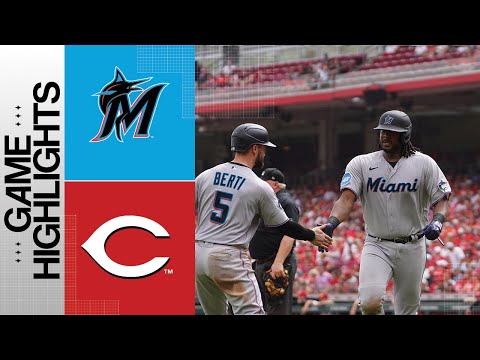Marlins vs. Reds Game Highlights (8/9/23)