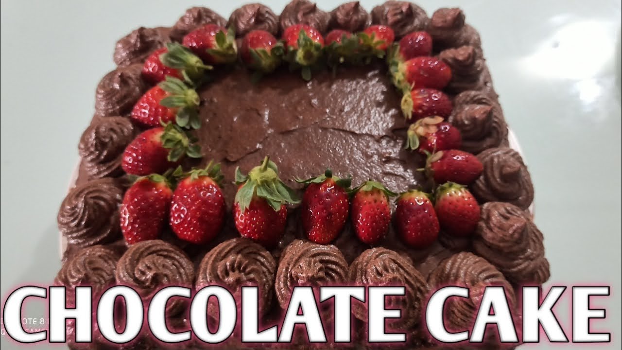 Chocolate Cake Recipe by Zaisha's Kitchen