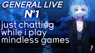 just chatting while i play mindless games //  🌊 general stream #1