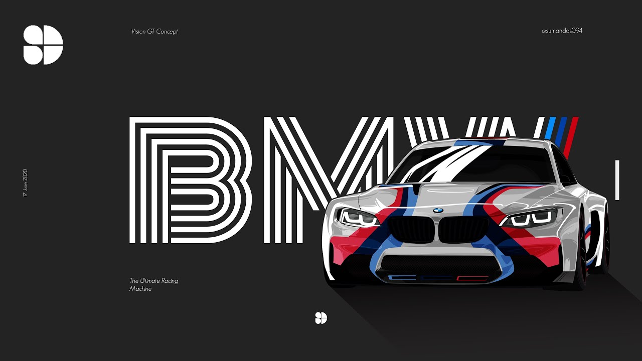 በአዶቤ ፎቶሾፕ Modern BMW Car Poster አሰራር  How to Make Modern BMW Car Poster in  Photoshop – Speed Art 