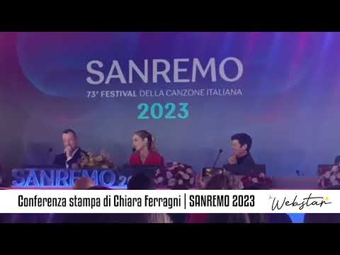 Sanremo 2023 | Chiara Ferragni e Fedez: "A Sanremo vite separate con ritmi diversi"