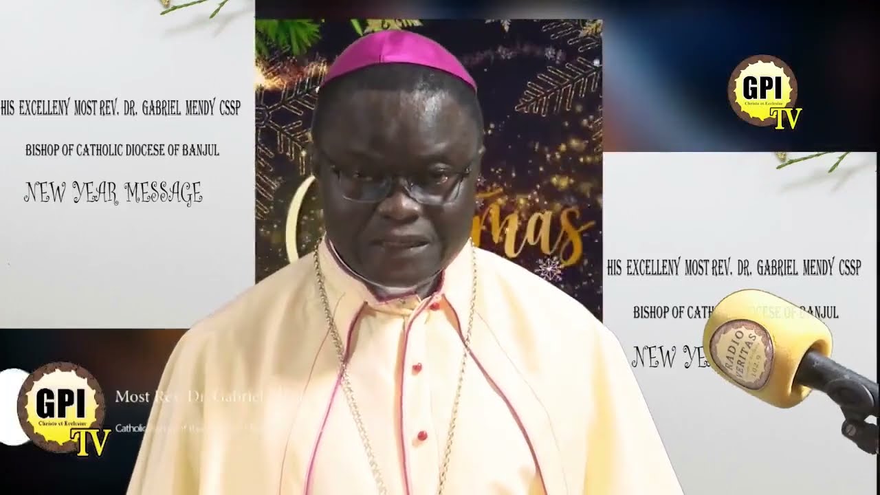 Bishop Gabriel Mendy of Banjul calls for constant thanksgiving for God's gifts of life and health