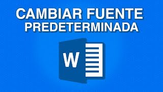 Cómo cambiar el tipo de letra predefinida en Word para PROFESORES y ALUMNOS #EducaTutos screenshot 5