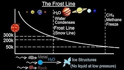 Astronomy - Ch. 8: Origin of the Solar System (10 of 19) The Frost Line