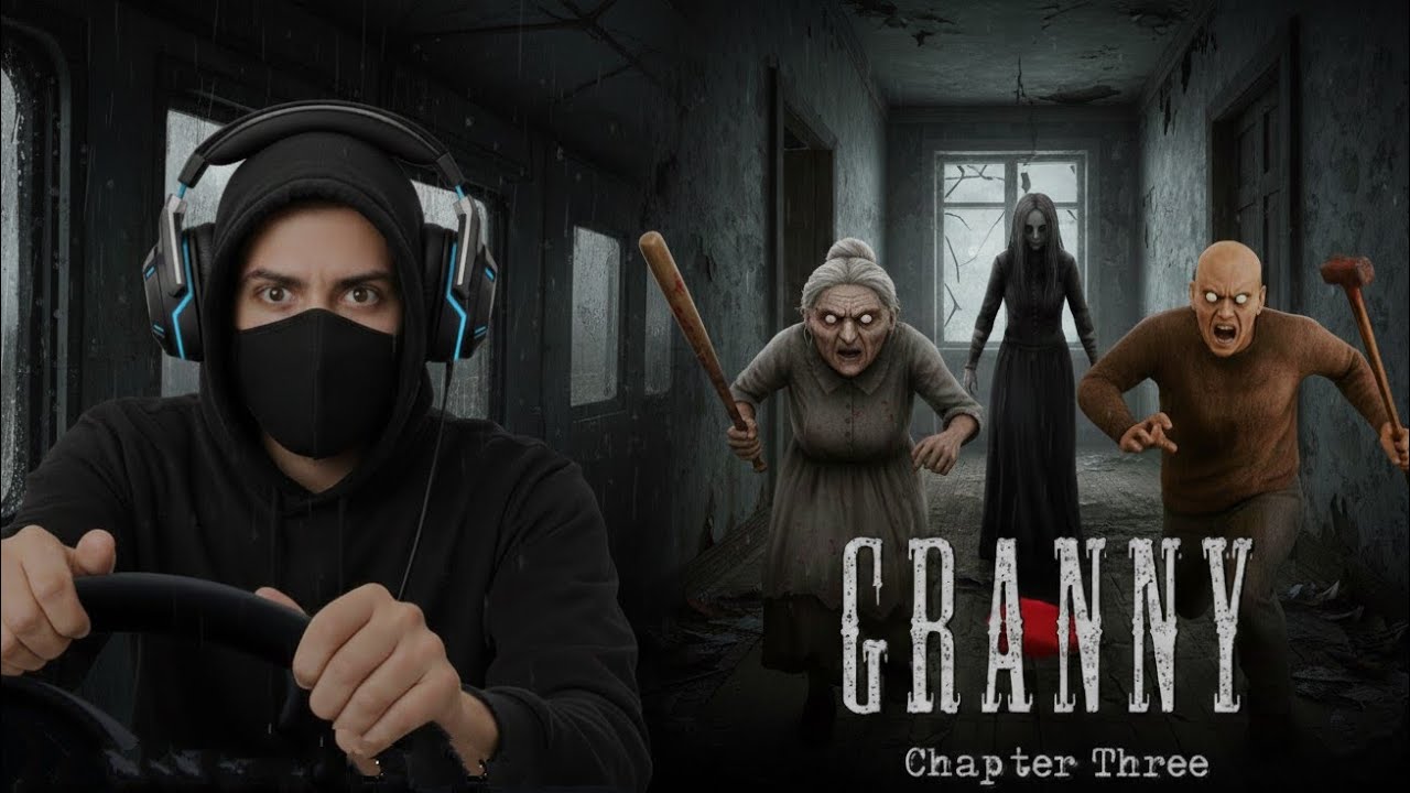 Surviving the NIGHT TRAIN with Granny Chapter 3! (Escape)