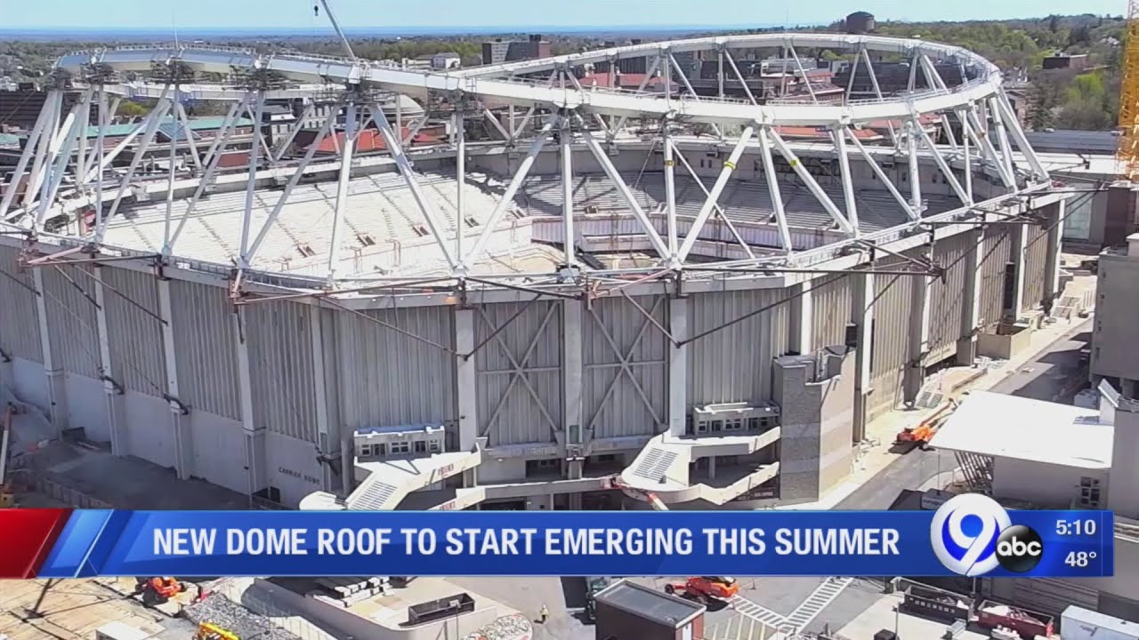 new-dome-roof-to-start-emerging-this-summer-youtube