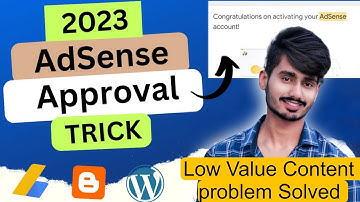 100% Google AdSense Approval In Just 24 hours 🥳| AdSense Approval Trick 2023 | amit tecz