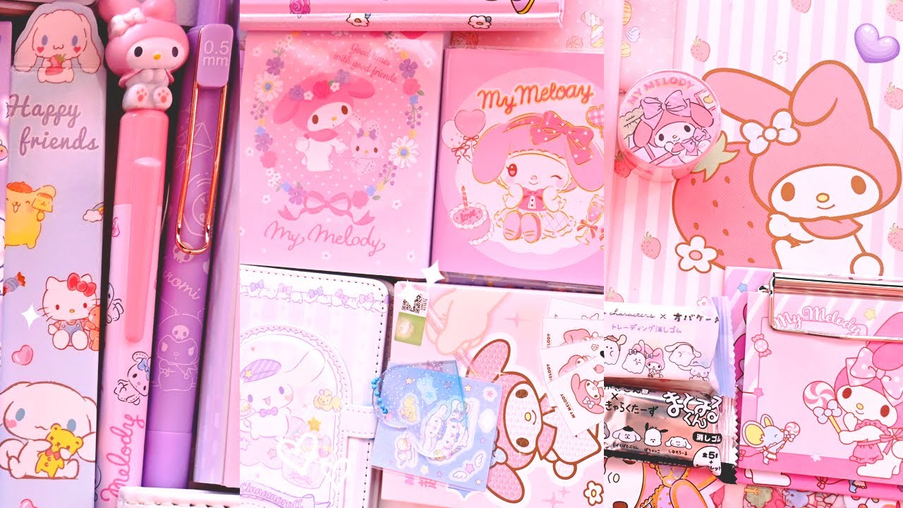 Cute Stationery Haul ft. Stationery Pal 🌸 sanrio school supplies, kawaii stickers, pens ✨💓