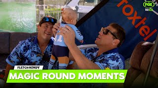 Fletch \u0026 Hindy recap the most hilarious moments from Magic Round 🤣 | Fletch \u0026 Hindy | Fox League