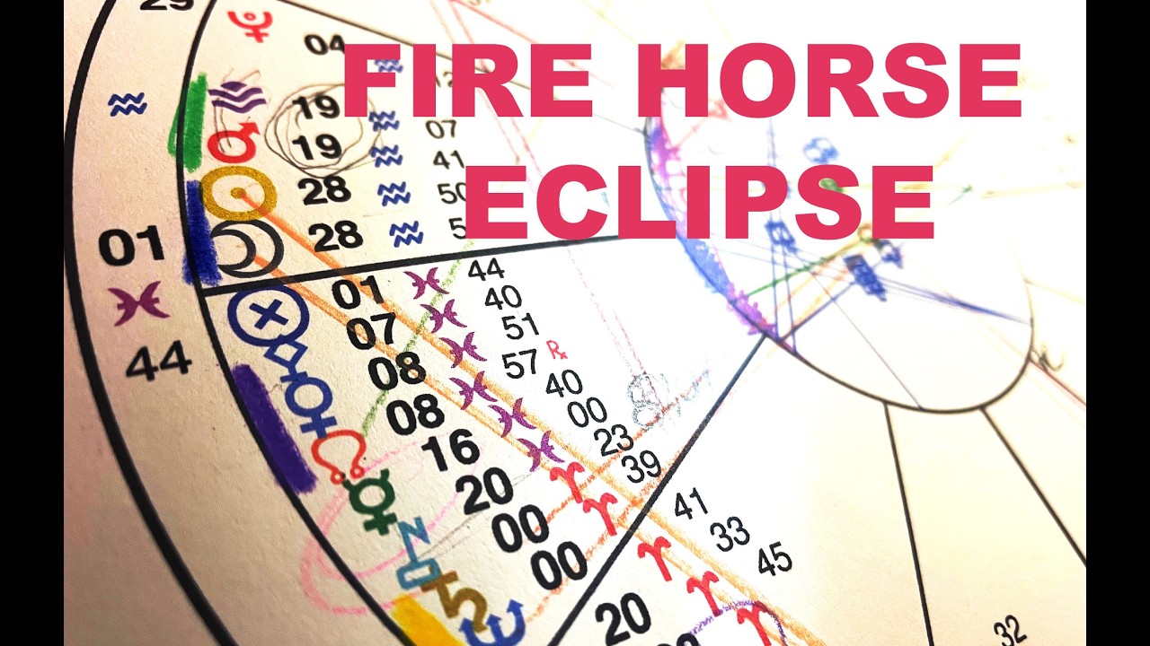 Solar Eclipse and Lunar Year of the Fire Horse