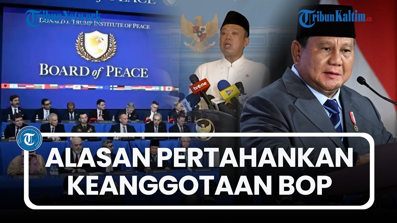 Nusron Wahid Sebut Alasan Presiden Prabowo Tetap Pertahankan Keanggotaan Board of Peace