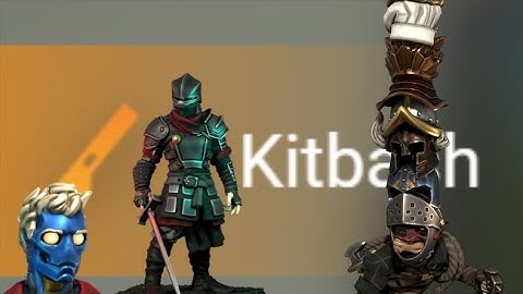 Learning Kitbashing - Hero Forge