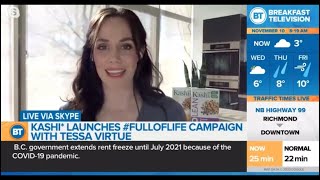 Tessa Virtue interview on Breakfast Television Vancouver (November 2020)