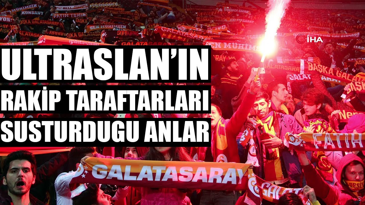 ultrAslan'ın Rakip Taraftarları Susturduğu Anlar - #1