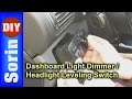 Dashboard Light Dimmer Switch/Headlight Leveling Switch - Seat Leon 1m / Toledo 2