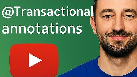 What is @Transactional in Spring Boot? | Java Explained Simply