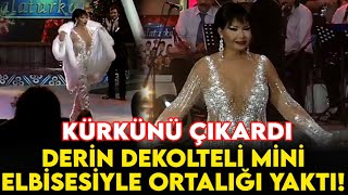 Bülent Ersoy Derin Dekolteli Mini Elbisesiyle Ortalığı Yaktı - Popstar