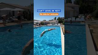 How to Dive In Swimming (Beginner Tutorial) #shorts #swimming #divein