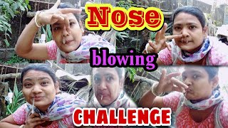 nose👃blowing 😤 challenge//most request video//(part 7)