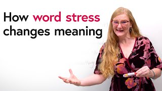 Word Stress: 1 Sentence, 7 Different Meanings