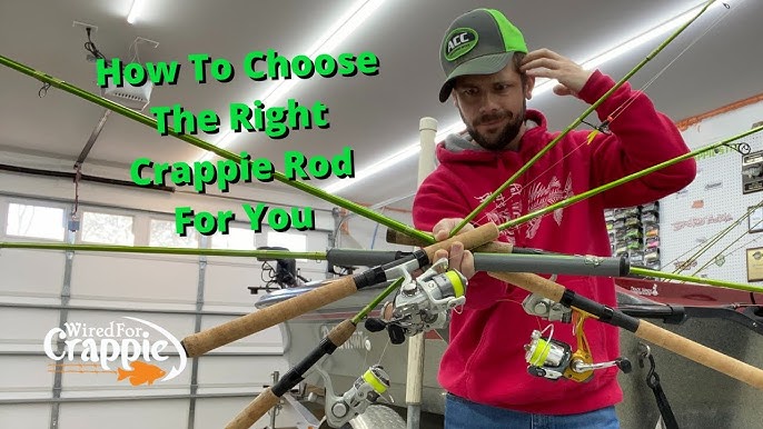 The BEST CRAPPIE FISHING & PANFISH RODS On The MARKET!! ACC