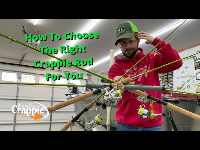 How To Choose The RIGHT Crappie ROD For You