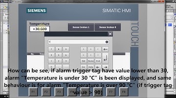 HMI programming tutorial TIA portal - 5. Alarms : Analog alarms (Part 2/7)
