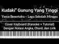 Kudaki Daki Gunung Yang Tinggi (Yesus Besertaku) - Lagu Sekolah Minggu (Not Angka, Chord, Lirik)