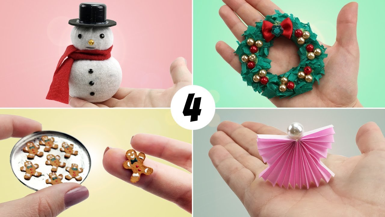 4 рождественских вещей для кукол Барби - Cookie, Angel и многое другое! # 7