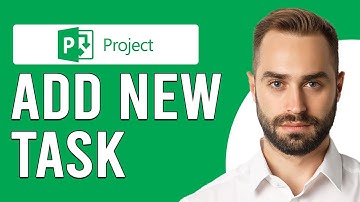 How To Add New Task In Microsoft Project (How To Create New Task In Microsoft Project)