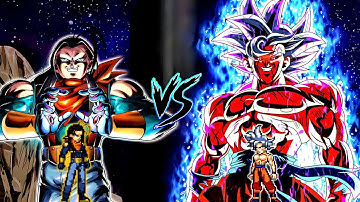 Super Android 17 V2 OP (New) VS Son Goku V5 OP (all form) in Jump Force Mugen