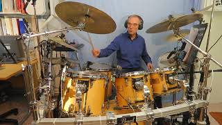 Fusion (108 bpm) Drum Track for Play Along Studio