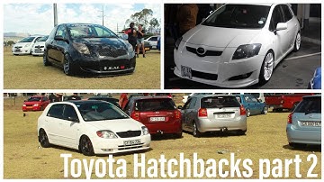 Toyota Hatchbacks Part 2