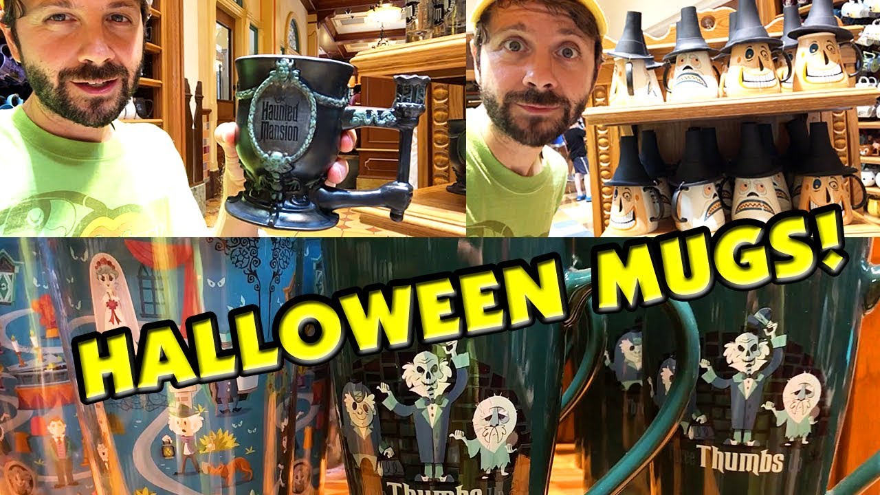 Haunted Mansion & Nightmare Before Christmas NEW MUGS at Disneyland!
