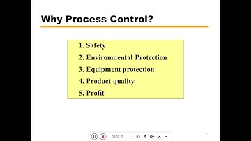 Lecture 1: Introduction to Process Control