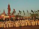 Celebration of our Prophet Muhamed peace be upon him (mawled) birth in Sudan , Omdurman , Sammaniya sufism , Grand shaykh Hassan Gariballa the leader of sammaniya