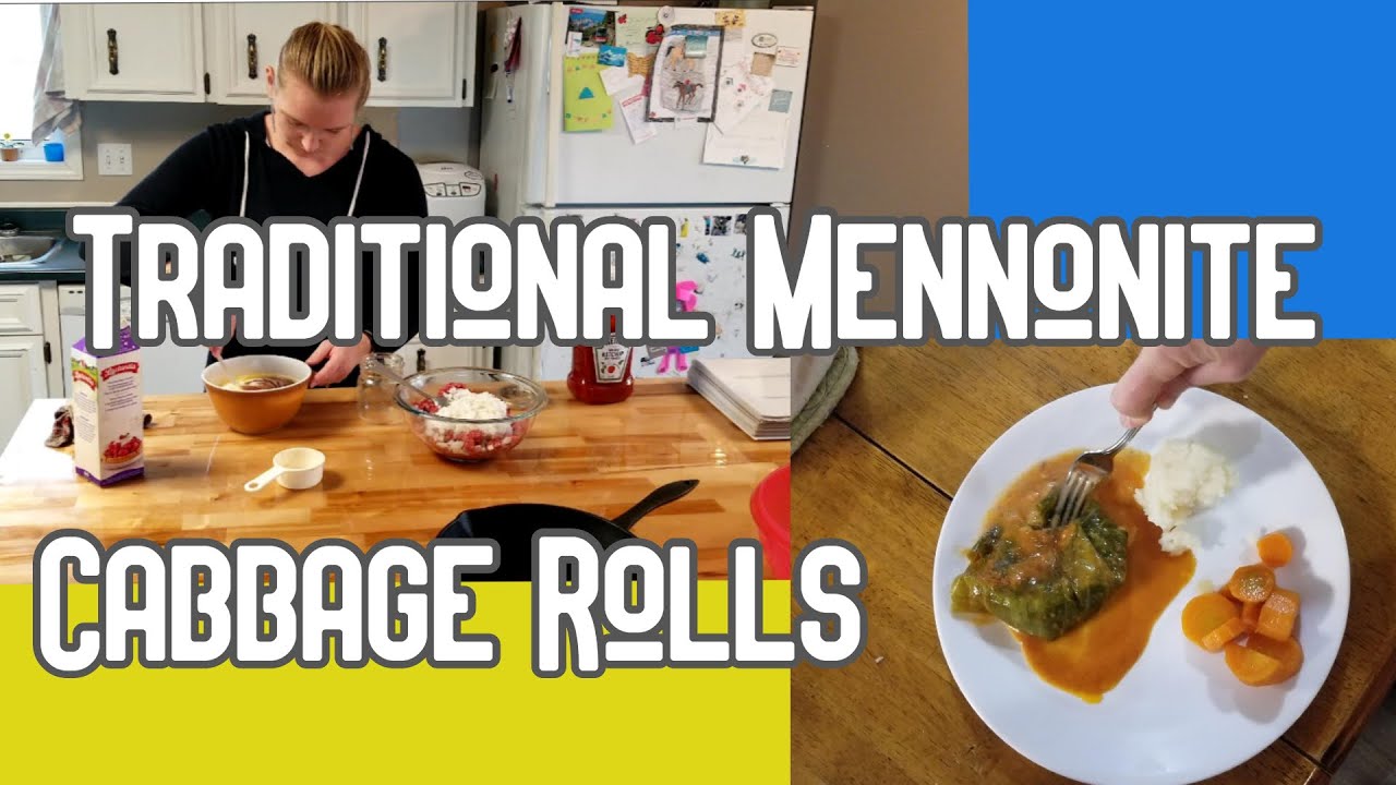 Traditional Mennonite Cabbage Rolls - YouTube
