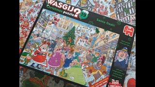 Wasgij Christmas 19 Santa Dash! solution screenshot 5