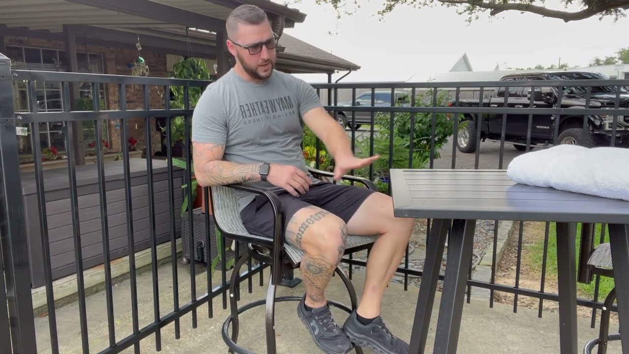 Outdoor Table Set Review| Outdoor Furniture| Bar Height Set| Bar Stools| Outdoor furniture finds