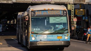 B44-SBS Bus Announcements to the Williamsburg Bridge Plaza. (Vianova NSS) Part 1.